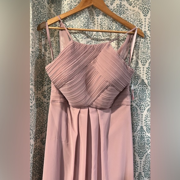 Kennedy Blue Dresses & Skirts - Kennedy Blue Dusty Rose Gown Homecoming Prom Wedding